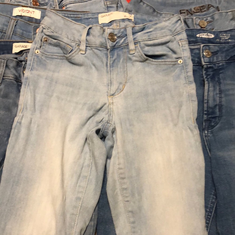 Women’s high waisted Garage 00 jeggings